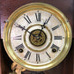 Welch Mantel Shelf Clock, Vintage Wind Up Kitchen Parlor w/ Pendulum Key K