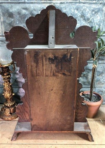 Welch Mantel Shelf Clock, Vintage Wind Up Kitchen Parlor w/ Pendulum Key K