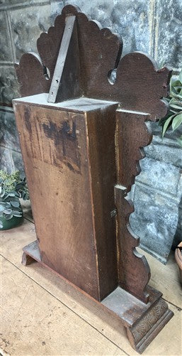 Welch Mantel Shelf Clock, Vintage Wind Up Kitchen Parlor w/ Pendulum Key K