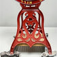 Elgin National Coffee Mill Grinder, Vintage Cast Iron Double Wheel Floor Model