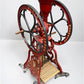 Elgin National Coffee Mill Grinder, Vintage Cast Iron Double Wheel Floor Model