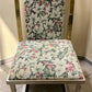 Jean Claude Mahey Style Dining Table 2 Leaves 6 Brass Chairs, Vintage Dining Set
