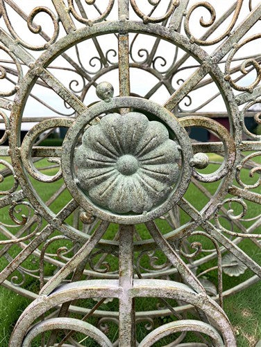 Large Ferris Wheel Rotating Planter, Flower Pot, Outdoor Planter, Garden Décor C