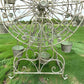 Large Ferris Wheel Rotating Planter, Flower Pot, Outdoor Planter, Garden Décor C