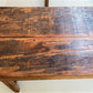 Reclaimed Wood Folding Table (68.5x22) Rustic Wood Dining, Kitchen Island B132
