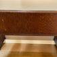 Wooden Church Pew (4'2") Vintage Porch Bench, Entry Foyer, Dining Seating A16