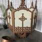 Church Lamp Chandelier, Vintage Ceiling Hanging Hexagonal Gothic Light Fixture A