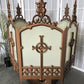 Church Lamp Chandelier, Vintage Ceiling Hanging Hexagonal Gothic Light Fixture A