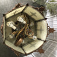Church Lamp Chandelier, Vintage Ceiling Hanging Hexagonal Gothic Light Fixture A
