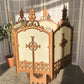 Church Lamp Chandelier, Vintage Ceiling Hanging Hexagonal Gothic Light Fixture B
