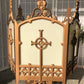 Church Lamp Chandelier, Vintage Ceiling Hanging Hexagonal Gothic Light Fixture B