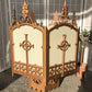 Church Lamp Chandelier, Vintage Ceiling Hanging Hexagonal Gothic Light Fixture B