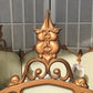 Church Lamp Chandelier, Vintage Ceiling Hanging Hexagonal Gothic Light Fixture C