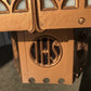 Church Lamp Chandelier, Vintage Ceiling Hanging Hexagonal Gothic Light Fixture C