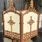 Church Lamp Chandelier, Vintage Ceiling Hanging Hexagonal Gothic Light Fixture D