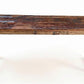 Reclaimed Wood Folding Table (68.75x22.5) Rustic Wood Dining Kitchen Island B133
