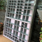 Printer Drawer Wood Block Typeset Tray, Letterpress Thimble Shelf Display, A72