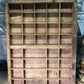 Printer Drawer Wood Block Typeset Tray, Letterpress Thimble Shelf Display, A73