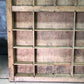 Printer Drawer Wood Block Typeset Tray, Letterpress Thimble Shelf Display, A73