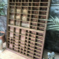 Printer Drawer Wood Block Typeset Tray, Letterpress Thimble Shelf Display, A75