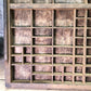 Printer Drawer Wood Block Typeset Tray, Letterpress Thimble Shelf Display, A75
