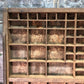 Printer Drawer Wood Block Typeset Tray, Letterpress Thimble Shelf Display, A75