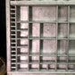 Printer Drawer Wood Block Typeset Tray, Letterpress Thimble Shelf Display, A77