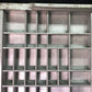 Printer Drawer Wood Block Typeset Tray, Letterpress Thimble Shelf Display, A78