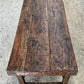 Reclaimed Wood Folding Table (68.75x22.5) Rustic Wood Dining Kitchen Island B134