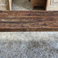 Reclaimed Wood Folding Table (68.75x22.5) Rustic Wood Dining Kitchen Island B134