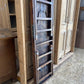 Reclaimed Wood Folding Table (68.75x22.5) Rustic Wood Dining Kitchen Island B134