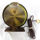 Westclox Oracle Alarm Clock Model 56-E, Vintage MCM Art Deco Brass Working Clock