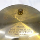 Westclox Oracle Alarm Clock Model 56-E, Vintage MCM Art Deco Brass Working Clock