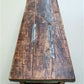 Reclaimed Wood Folding Table (68x22) Rustic Wood Dining Kitchen Island B135