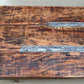 Reclaimed Wood Folding Table (68x22) Rustic Wood Dining Kitchen Island B135