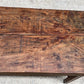 Reclaimed Wood Folding Table (67.5x22.75) Rustic Wood Dining Kitchen Island B136
