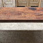 Reclaimed Wood Folding Table (67.5x22.75) Rustic Wood Dining Kitchen Island B136