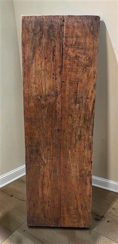 Reclaimed Wood Folding Table (68.75x22.25)Rustic Wood Dining Kitchen Island B137