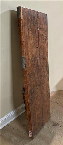 Reclaimed Wood Folding Table (68.75x22.25)Rustic Wood Dining Kitchen Island B137