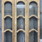 Antique French Double Doors (46.5x81.75) 4 Pane Glass, European Reclaimed G207