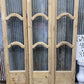 Antique French Double Doors (46.5x81.75) 4 Pane Glass, European Reclaimed G207