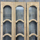 Antique French Double Doors (46.5x81.75) 4 Pane Glass, European Reclaimed G207