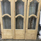 Antique French Double Doors (46.5x81.75) 4 Pane Glass, European Reclaimed G207