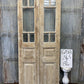 Antique French Double Doors (36.75x86) 5 Pane Glass, European Reclaimed G208