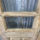 Antique French Double Doors (37.75x87) 3 Pane Glass, European Reclaimed G209