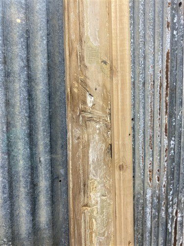 Antique French Double Doors (37.75x87) 3 Pane Glass, European Reclaimed G209