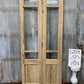 Antique French Double Doors (37.75x87) 3 Pane Glass, European Reclaimed G209