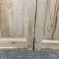 Antique French Double Doors (37.75x87) 3 Pane Glass, European Reclaimed G209