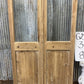 Antique French Double Doors (36.5x83) 3 Pane Glass, European Reclaimed G210