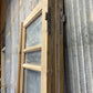 Antique French Double Doors (36.5x83) 3 Pane Glass, European Reclaimed G210